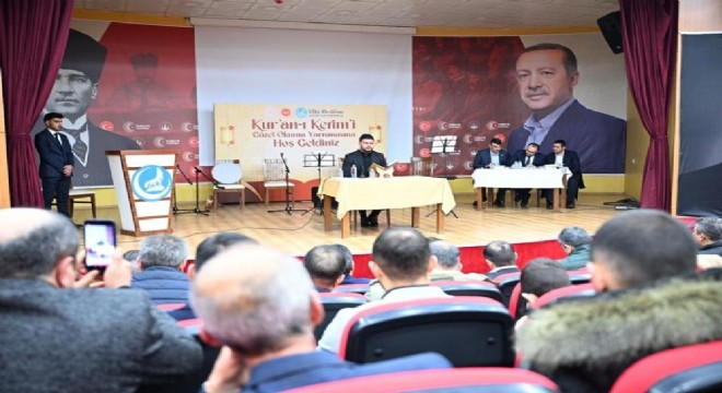  Kur’an-ı Kerim’i güzel okuyanlar ödüllendirildi